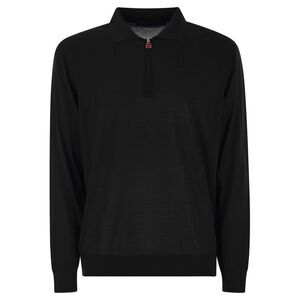Kiton Men Wool Polo Shirt